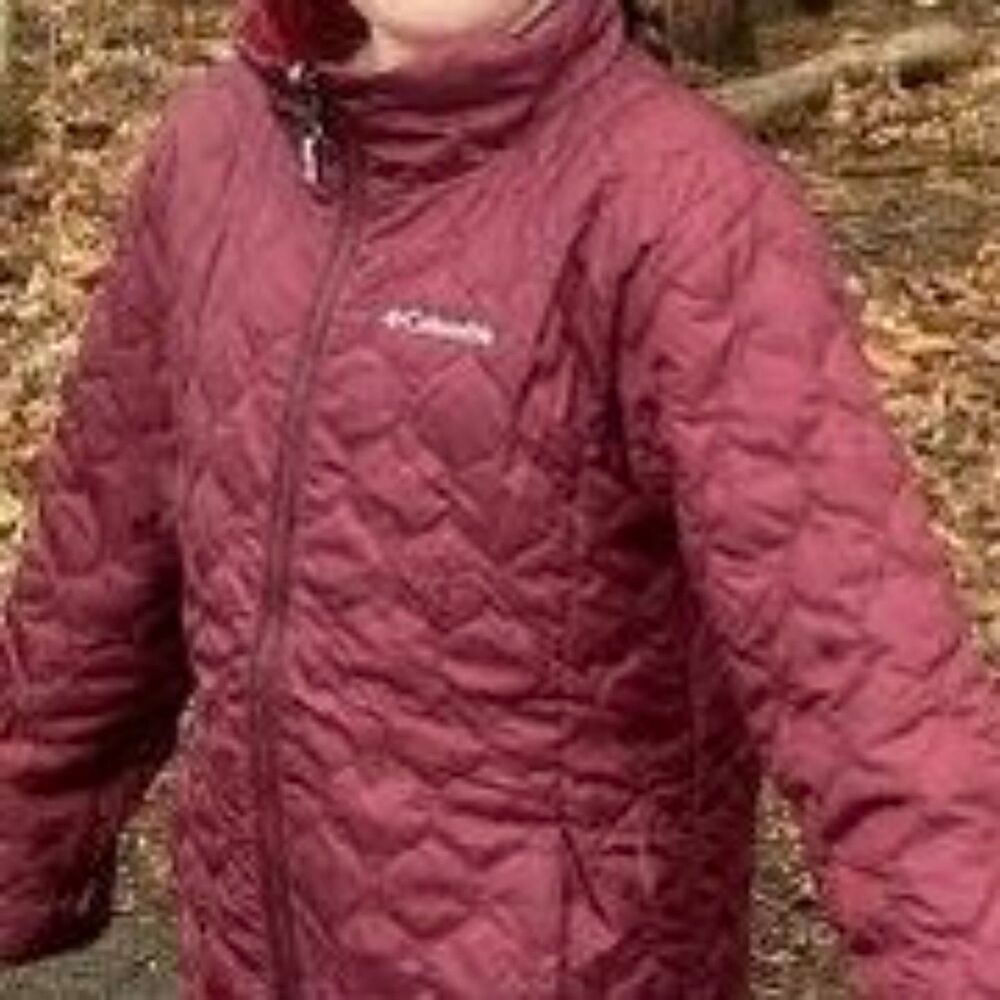 Columbia Whirlibird III 3 in 1 Interchange Lightweight Jacket Girls M 10/12 EUC